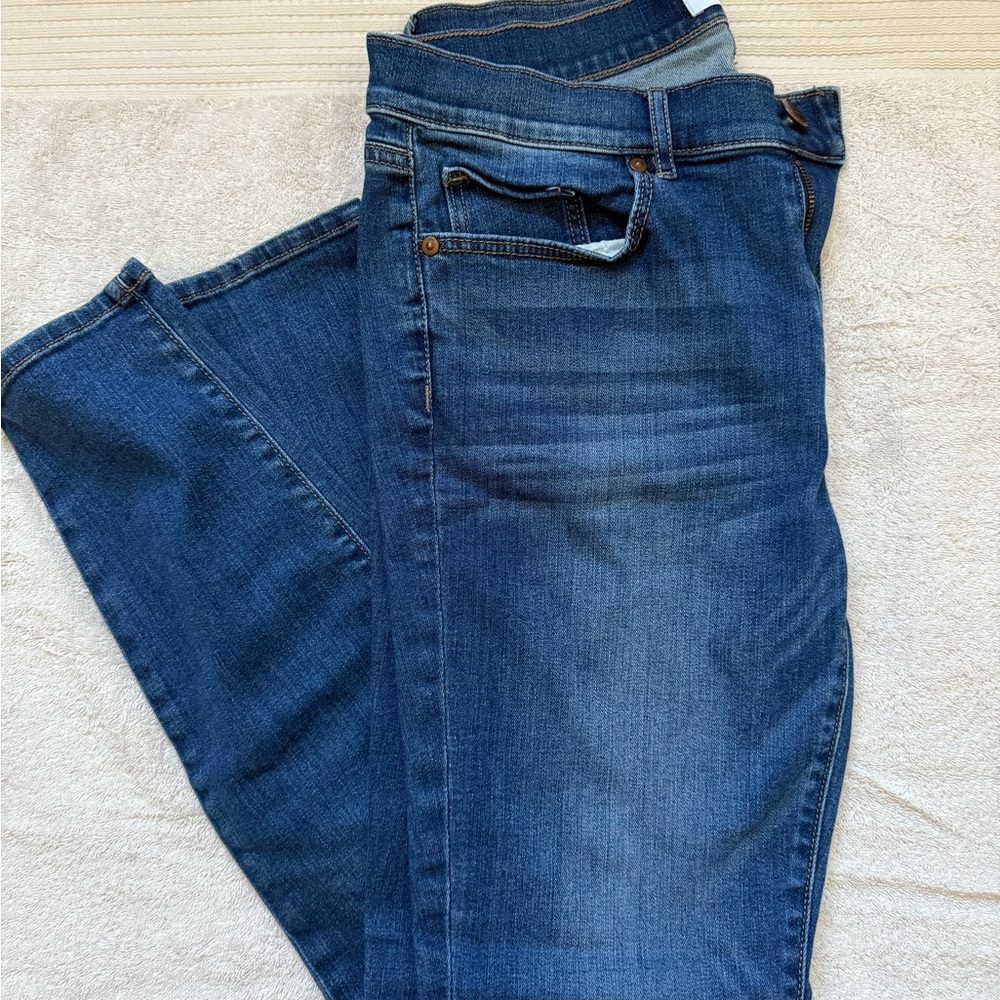 LOFT Skinny Leg Blue Denim Jeans
